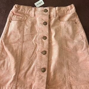 Courderoy light pink kid pick brand new skirt